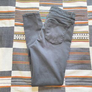 L.L. Bean Signature Black Skinny Jeans. Excellent Condition. Size 30/29. No Fade